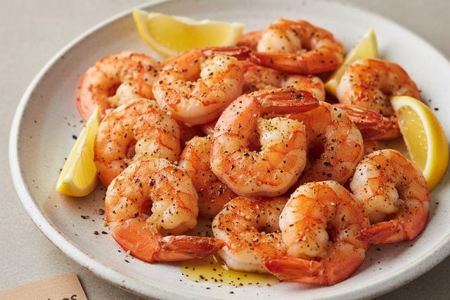 Camarão na air fryer