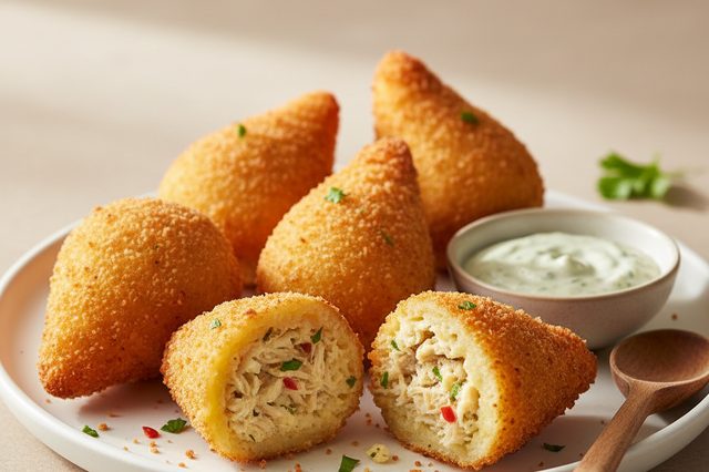 Coxinha na Air Fryer