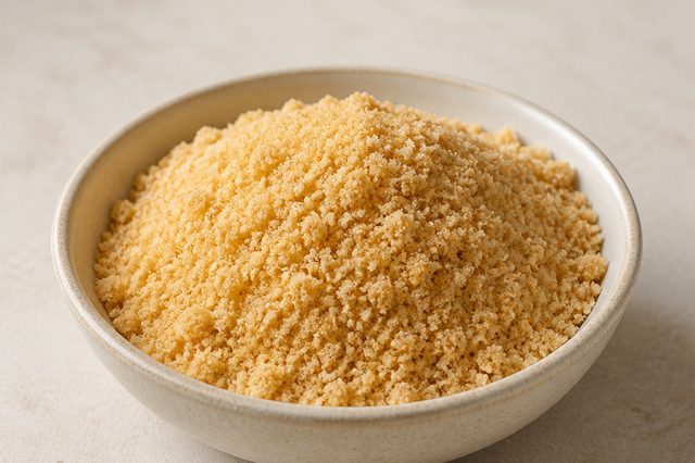 Areia angolana de farinha e leite em pó