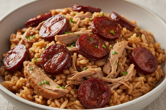 Arroz de pato com paio