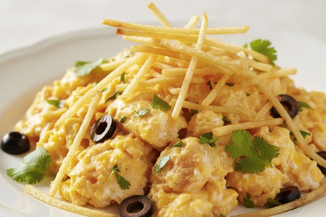 Bacalhau à Brás com batata palha