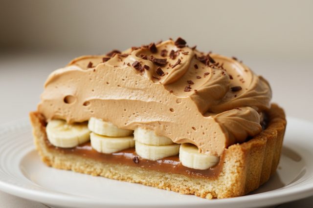 Banoffee com chantilly de doce de leite