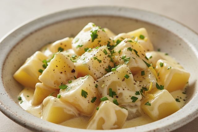 Batata ao Creme de Limão
