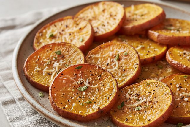 Batata-doce em rodelas na air fryer