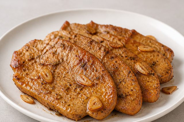 Bifinhos veganos de seitan