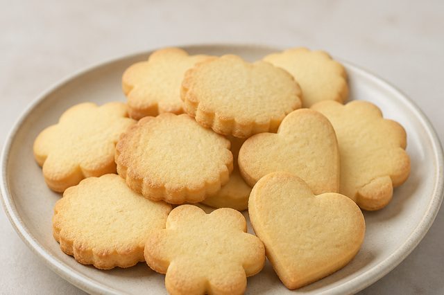 Biscoito amanteigado caseiro