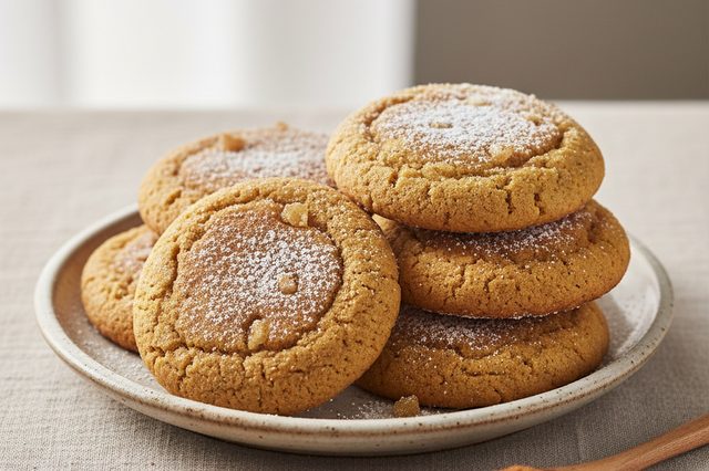 Biscoitos de canela e gengibre
