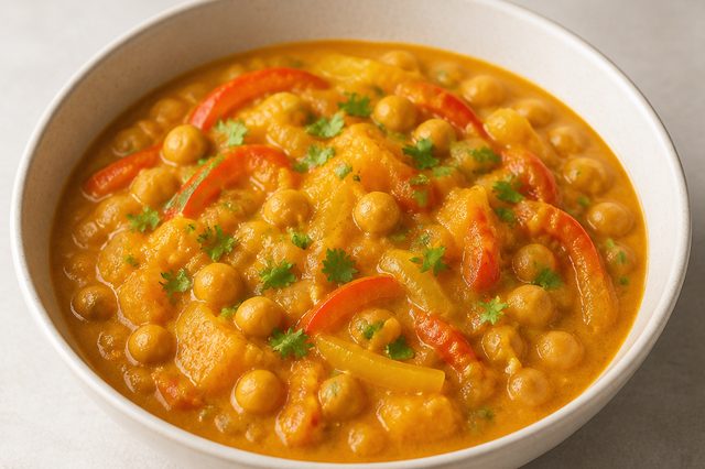 Bobó vegano de grão-de-bico