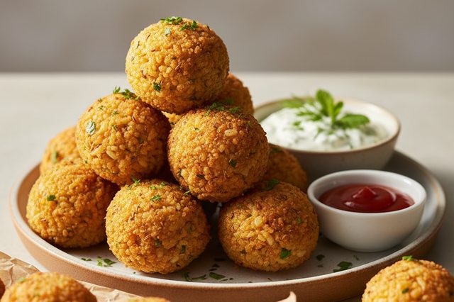 Bolinho de Arroz Vegano