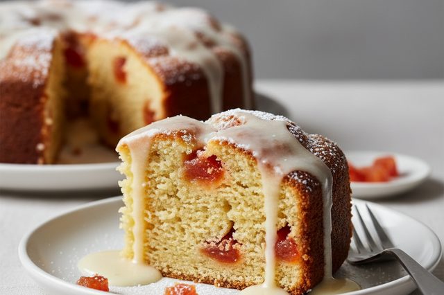Bolo de goiabada com leite de coco