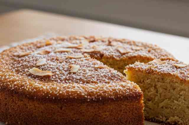 Bolo de Mandioca com Coco