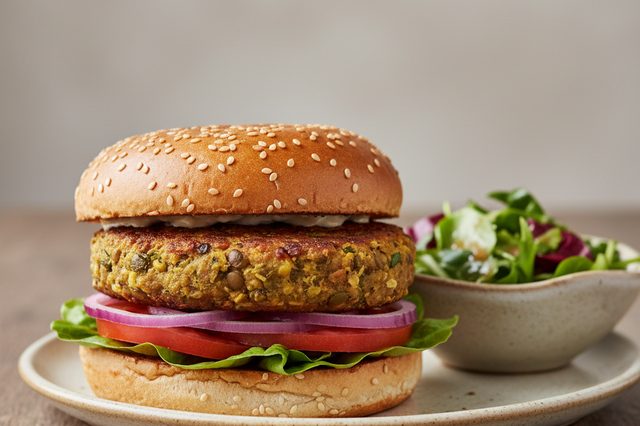 Burger de Lentilha