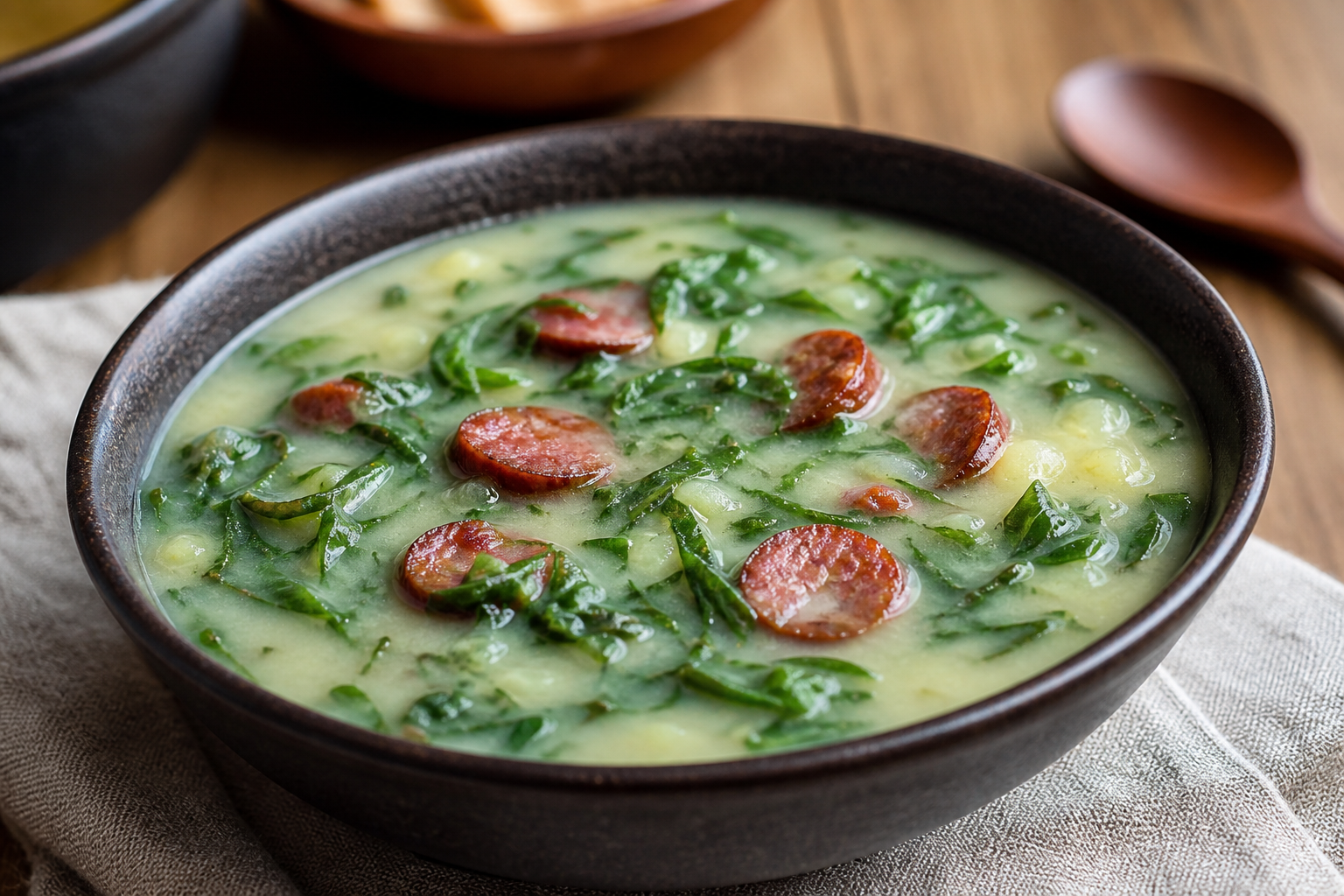 Caldo verde simples