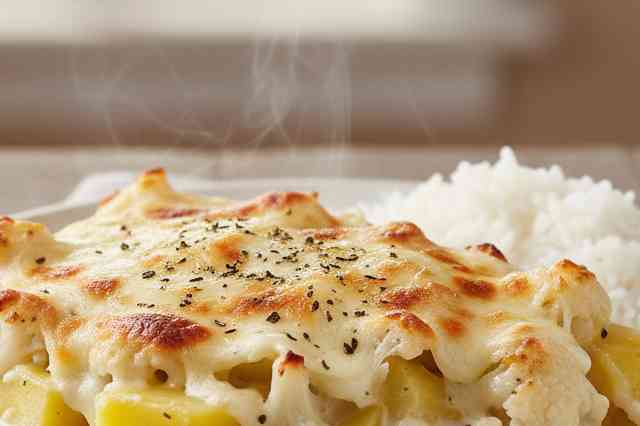 Couve-flor Gratinada