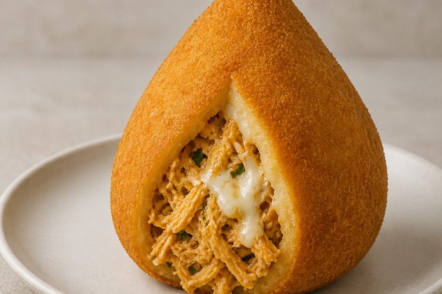 Coxinha Gigante de Frango com Requeijão