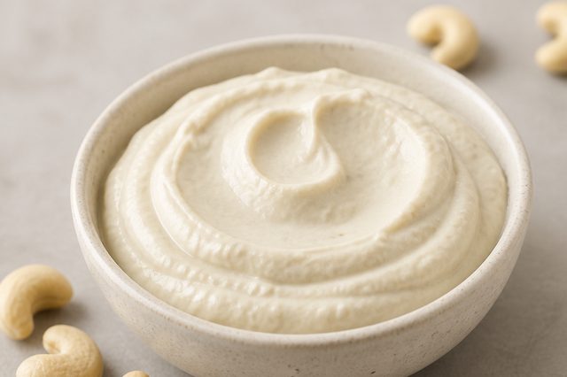 Cream cheese vegano de castanha-de-caju