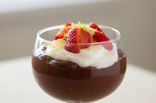 Creme de Coco e Chocolate Low Carb