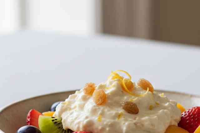 Creme para Frutas Cruas