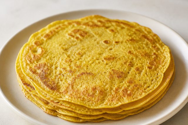 Crepioca de grão-de-bico