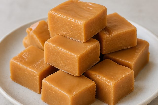 Doce de leite de corte de forno