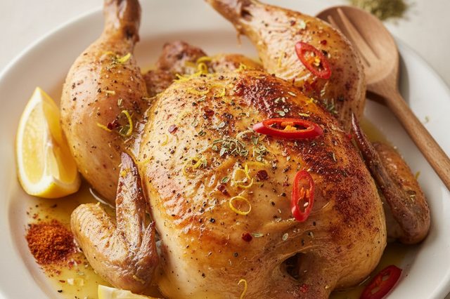 Dois temperos cítricos para frango