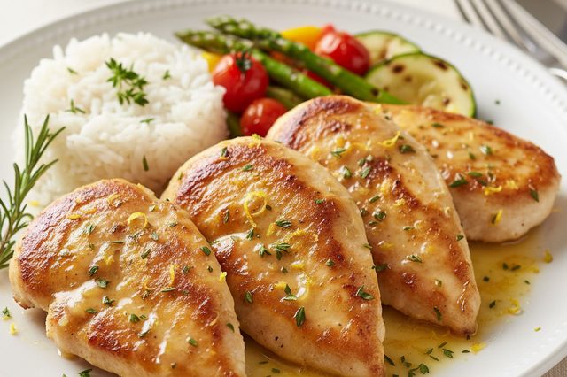 Filé de Frango ao Limão Siciliano