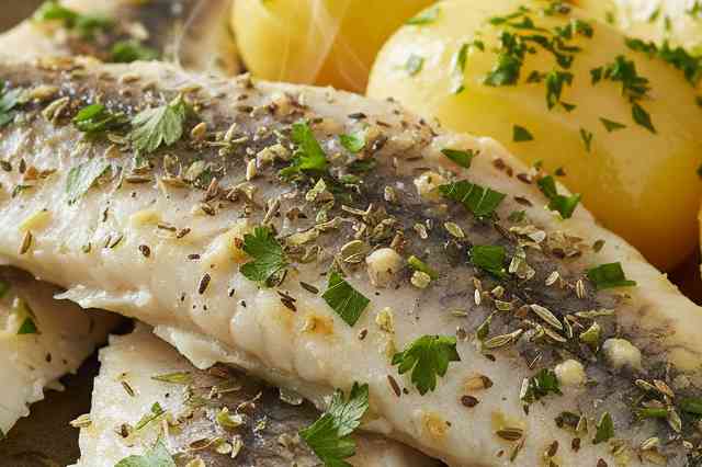 Filés de Pescada ao Forno