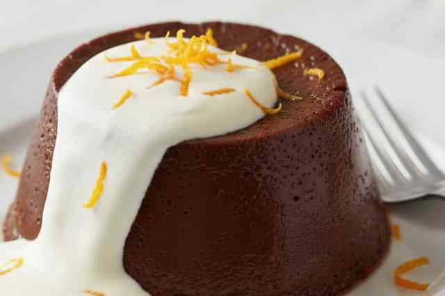 Flan de Chocolate