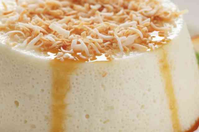 Flan de Coco Branco