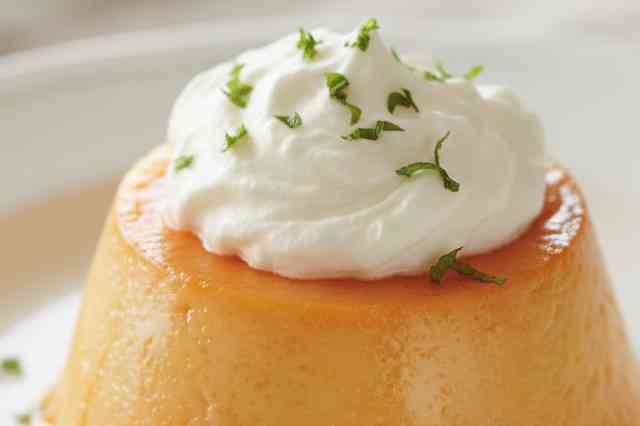 Flan de Mamão