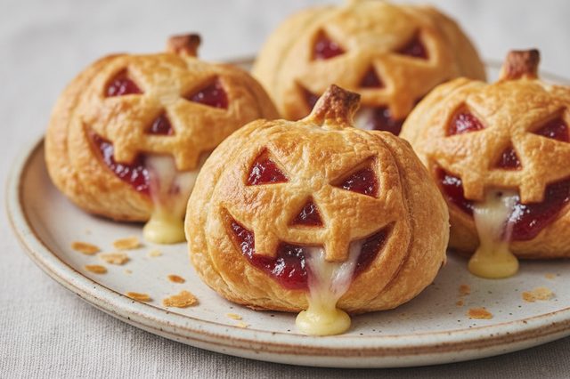 Folhados de queijo com goiabada
