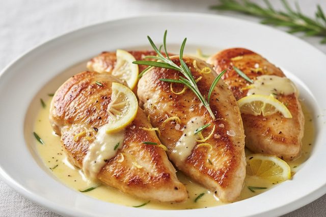 Frango ao Molho de Limão Siciliano