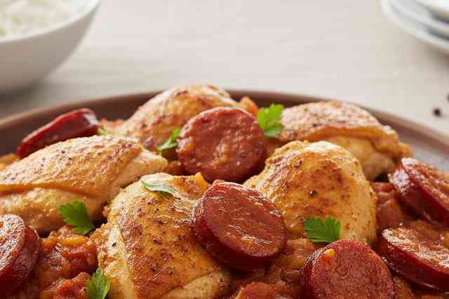 Frango com Linguiça Calabresa