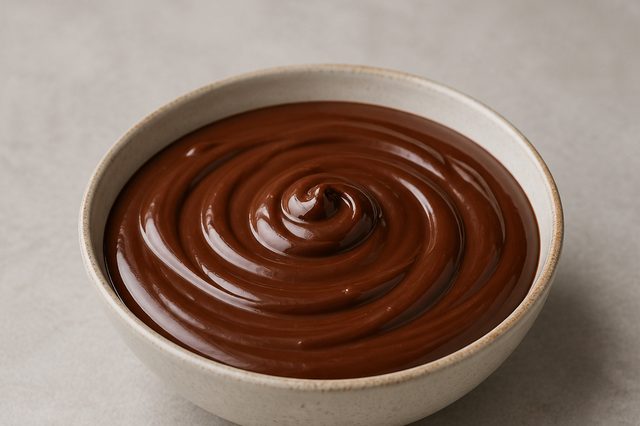 Ganache meio amarga para recheio e cobertura