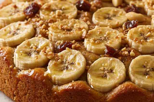Kuchen (Cuca) de Banana com Mel