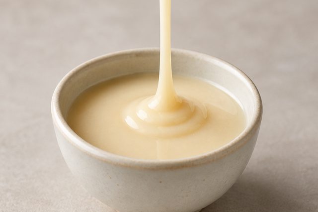 Leite condensado vegano de coco em pó