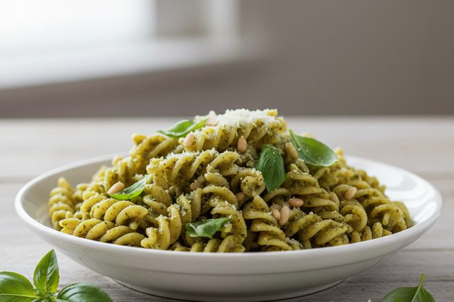 Macarrão com Pesto
