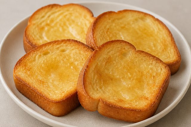 Manteiga batida com mel para pão