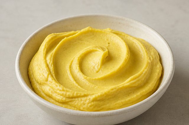 Manteiga vegetal de coco e azeite