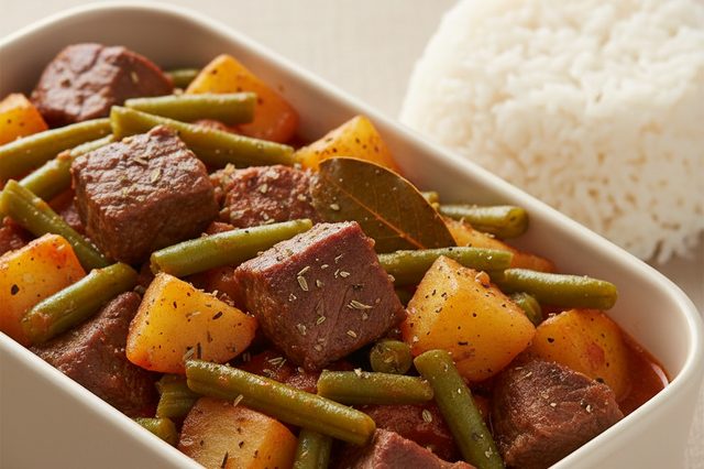 Marmita de Carne com Vagem e Batata