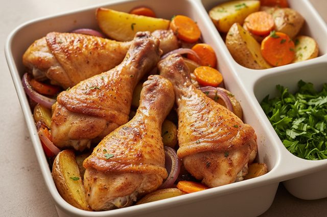Marmita de Frango com Batata e Cenoura