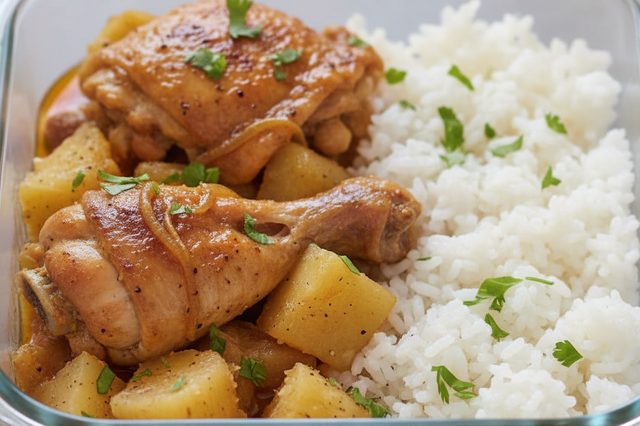Marmita de Frango com Mandioca