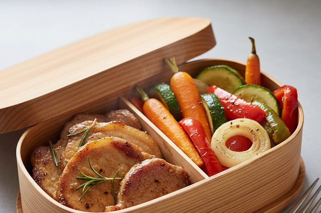 Marmita de Lombo de Porco com Legumes Assados