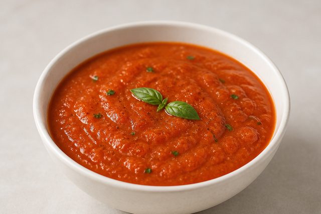 Molho de tomate caseiro na air fryer