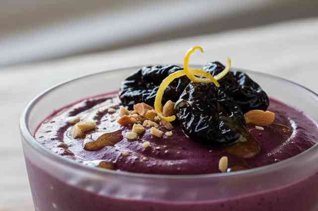 Mousse de Ameixa-preta Seca