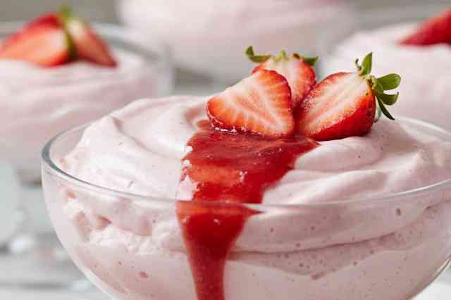 Mousse de Morango