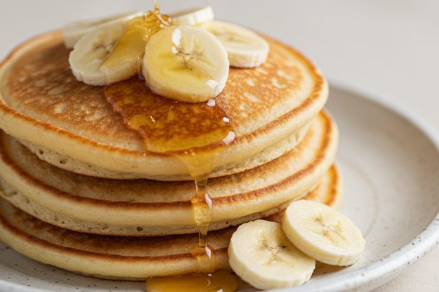 Panqueca Doce de Banana com Mel