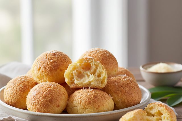 Pão de Queijo com Mandioca