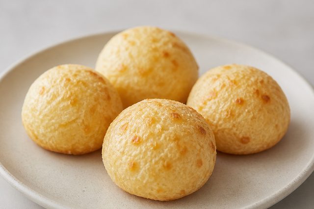 Pão de queijo de tapioca granulada