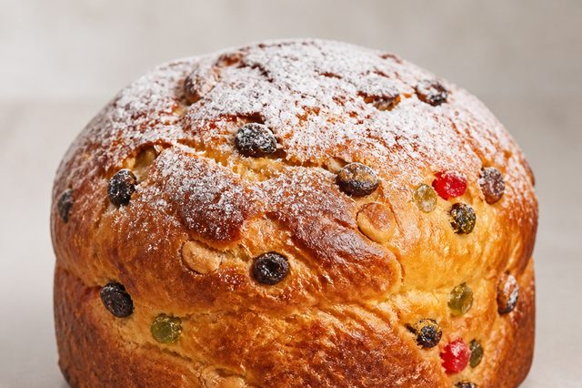 Pão Natalino com Frutas Cristalizadas e Castanha